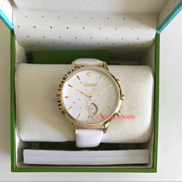Kate Spade Accessories - Kate Spade Hybrid Smartwatch White Gold